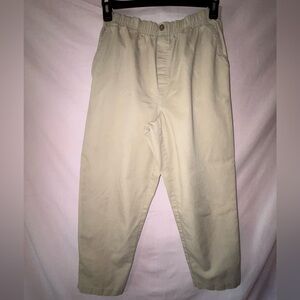 Classic Elements Tan Relaxed Fit Trousers